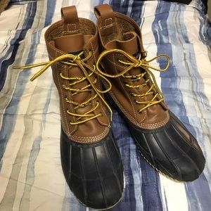 Lands End Sz10 Duck Boots